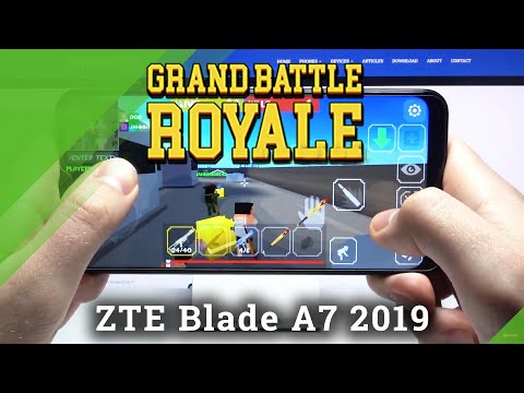 Test Game Grand Battle Royale on ZTE Blade A7 2019 | Unisoc SC9863A | 2GB RAM | Gameplay - FPS Check