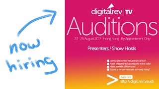 Monday Live Podcast: DigitalRev TV is Looking for a New Host (Replacements for Kai & Lok?)