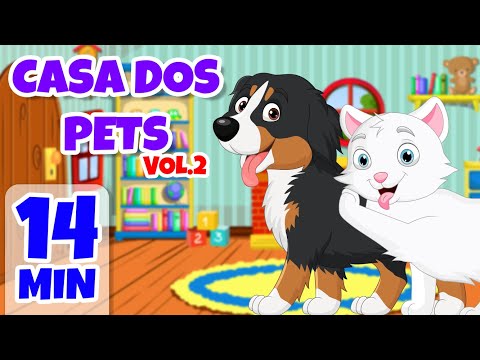 Casa dos Pets Vol.2 - Giramille 14 min | Desenho Animado Musical