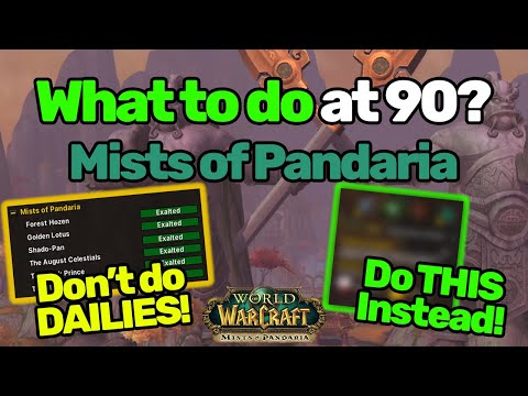 You are level 90! What now? - Tips for Early Launch | Mists of Pandaria | MoP Classic | WoW Classic