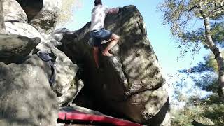Video thumbnail of Malý drak, 7C. Modřín