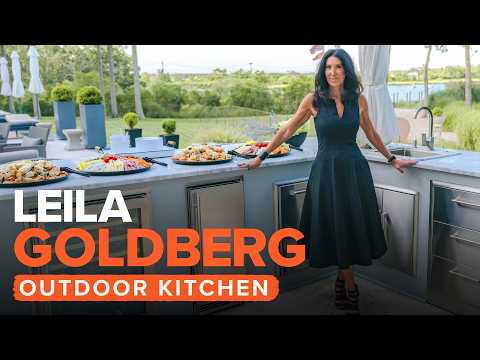 Leila Goldberg's Outdoor Kitchen