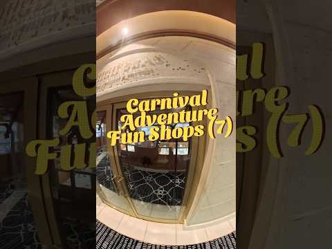 Thumbnail for Carnival Adventure Fun Shops Deck 7 #carnival #carnivaladventure #funshops #carnivalcruise