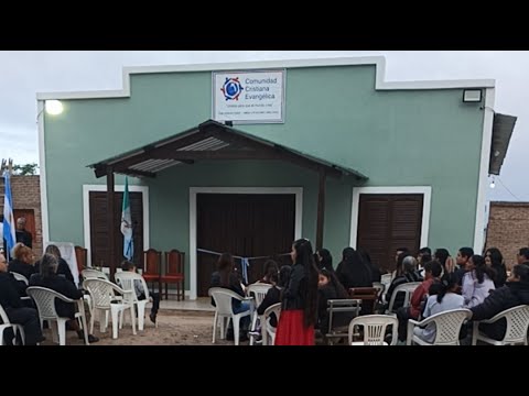 INAUGURACIÓN IGLESIA COMUNIDAD CRISTIANA DE CAMPO LARGO - PREDICA PASTOR ALFREDO GIMÉNEZ