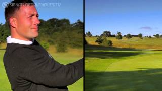 preview picture of video 'Golf : Signature Golf Hole. Epsom Golf Course, Epsom, Surrey'