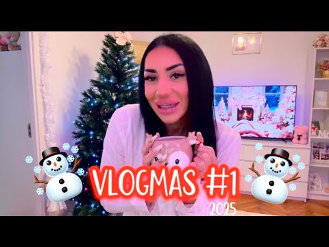 ❄️VLOGMAS 2025❄️Day 1☃️We Decorate the Tree!🎄The Magic of Christmas Begins✨ #vlogmas