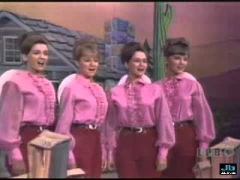 The Lennon Sisters - Tumbling Tumbleweeds (The Lawrence Welk Show - July 23, 1966)