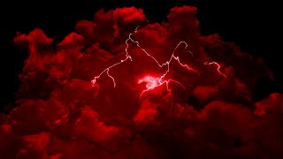Download lagu Red Thunderstorm Flashing Lightning 10  Hours Wallpaper Screensaver Background Video 4K OLED mp3