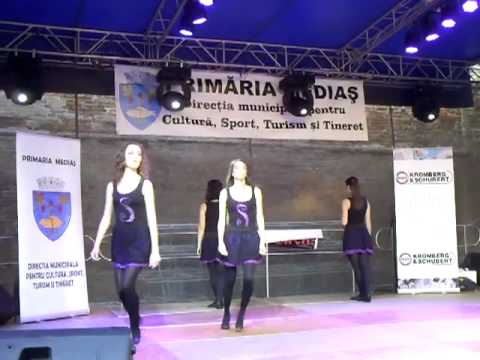 Dans irlandez STEYsha Irish Dance - Irish Jig la Festivalul Medias Cetate Medievala
