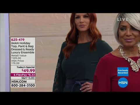 HSN | IMAN Global Chic 10th Anniversary 11.29.2018 - 03 AM