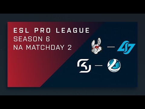 Full Broadcast - Misfits vs. CLG | SK vs. Luminosity - NA Day 2 - ESL Pro League Season 6