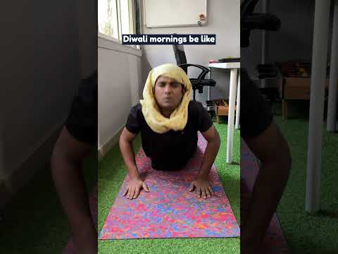 Diwali mornings be like | Manish Kharage #shorts