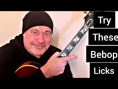 Checkout These Bebop Licks For Guitar