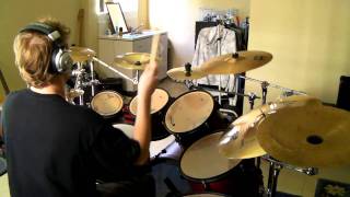 36 Crazyfists - The All Night Lights Drum Cover