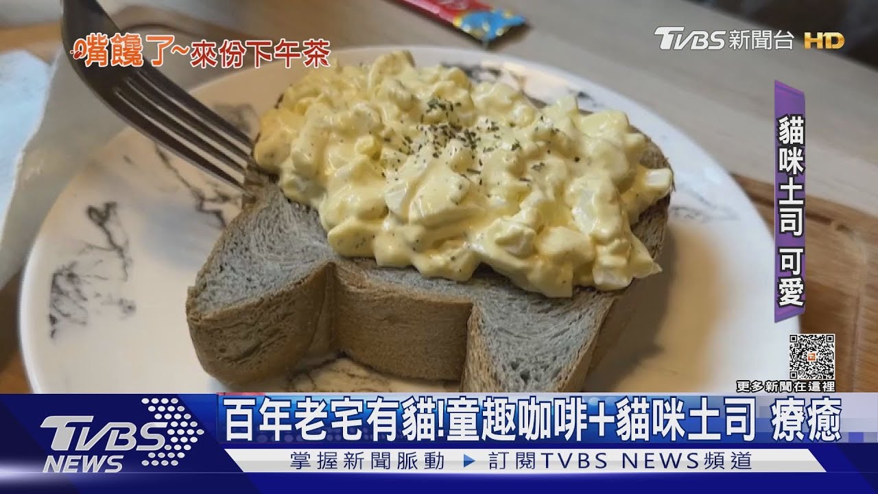 百年老宅有貓! 童趣咖啡加貓咪土司