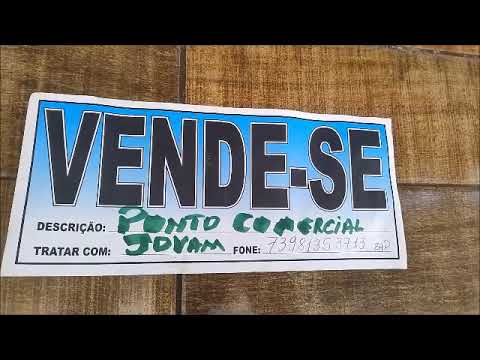 PONTO COMERCIAL À VENDA, NO CENTRO DE JUSSARI-BAHIA