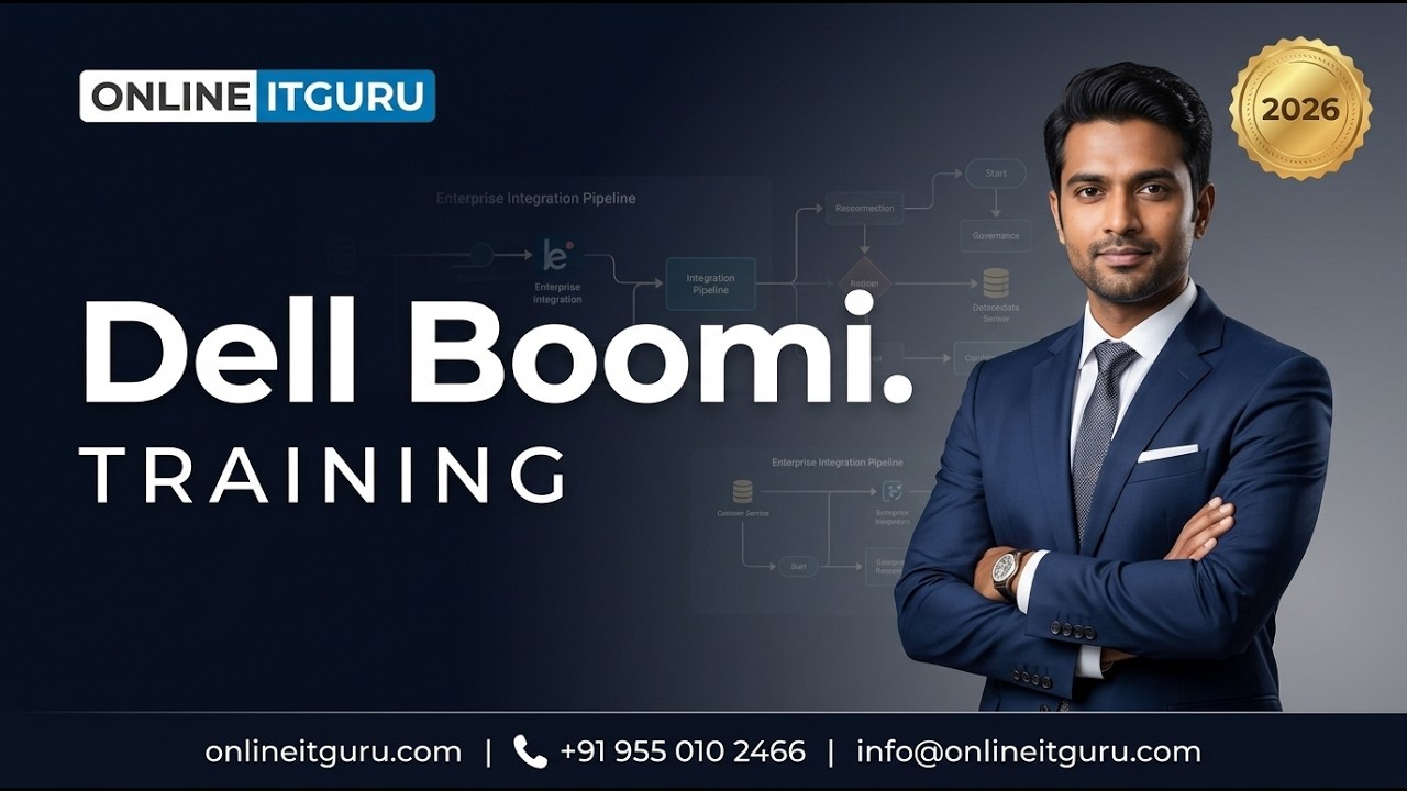 Dell Boomi Free Demo Class | AtomSphere, API Integration & Process Development | OnlineITGuru