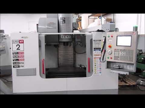 Haas VF-2SS CNC Vertical Machining Center with 4th & 5th Axis Brushless Drives