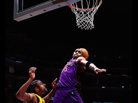 2001.03.07 - Vince Carter 28 Pts Highlights vs Los Angeles Lakers [Tomahawk dunk]