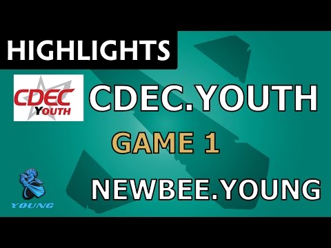 CDEC.Youth vs Newbee.Young [Game 1] Nanyang Championships Season 2 - Dota Highlights