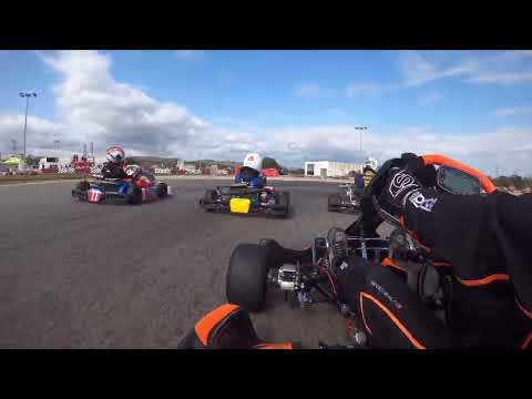 Practice session from karting Vendrell (Spain). CRG Rotax dd2
