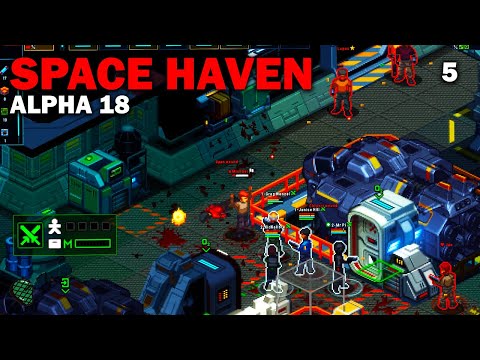 It's Lupus: Space Haven Alpha 18 First Look (Brutal Difficulty No Research) [S1 EP5]