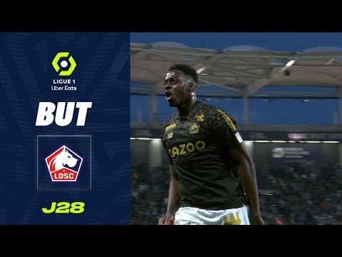 But Mohamed BAYO (90' +11 - LOSC) TOULOUSE FC - LOSC LILLE (0-2) 22/23