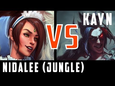 8.22 NIDALEE JUNGLE vs KAYN (56-1) - PART 1/2 | DIAMOND SMURF | HD