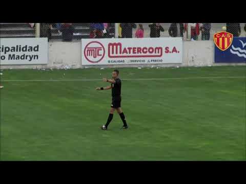RESUMEN DEPORTIVO MADRYN 3 SARMIENTO 0 REVALIDA CUARTOS DE FINAL IDA