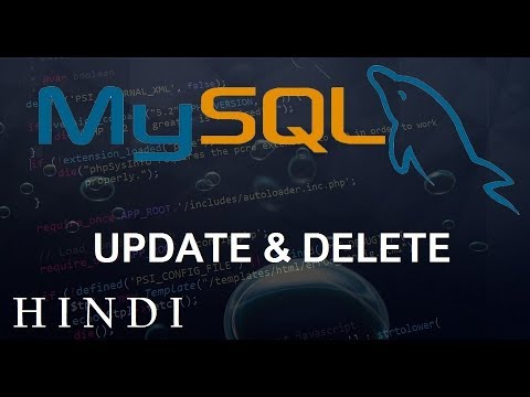 MySQL Database Tutorial 26 UPDATE DELETE हिन्दी