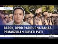 Residents Ready To Guard The Regional People S Representative Council DPRD Plenary Session Wil