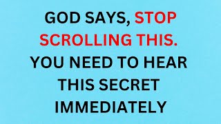 STOP SCROLLING THIS | god's message today | god message | god message for me today | God Says | God