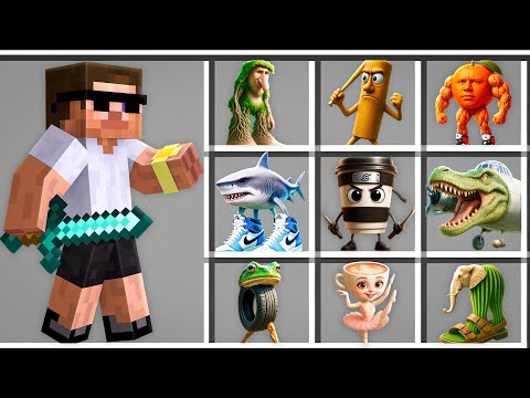 I Started World War of BRAINROTs in Minecraft..