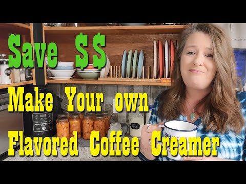 Make your own Coffee Creamer ~ Save Money