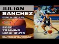 Julian Sanchez 2021 PG Training Video