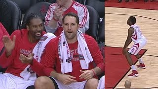 Chinanu Onuaku Underhand Granny Free Throw! Dunk Party! Suns vs Rockets