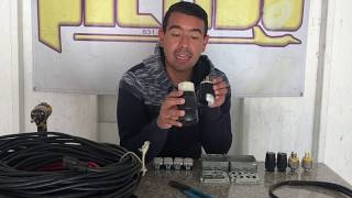 Fabrique conexión inusual para 220 voltios
