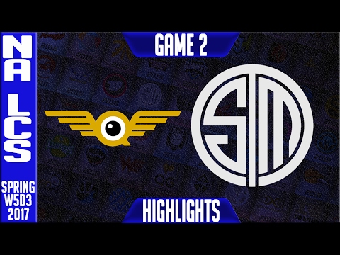 Fly Quest vs TSM Highlights Game 2 - NA LCS W5D3 Spring 2017 - FLY vs TSM G2