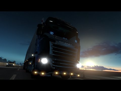 ETS2 - Frankfurt to Nürnberg - Scania R440
