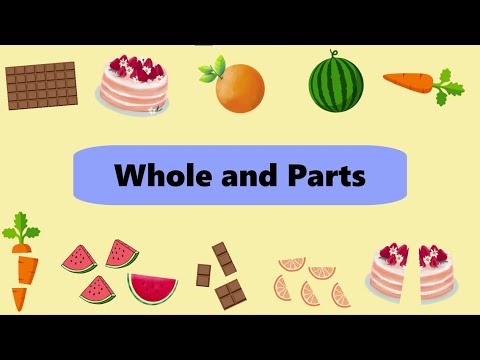 Parts and Whole Introduction - Math for Kids | Mathically Genius