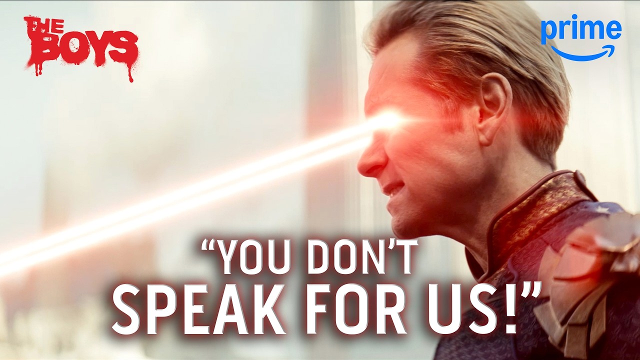 Homelander Lasers Entire Crowd | The Boys Season 2 | Clip | Prime Video
