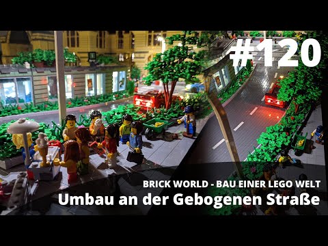 BRICK WORLD LEGO UPDATE (120) - Rebuilding at the curved road