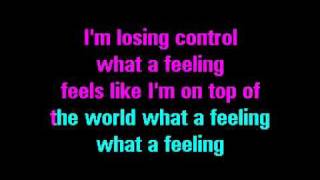 What A Feeling - Alex Gaudino Feat. Kelly Rowland (karaoke)