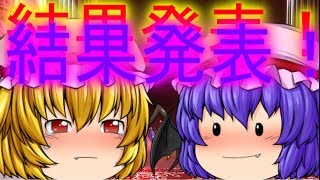 【ゆっくり茶番】夏休み特別企画！予想の斜めの衝撃の結果発表！