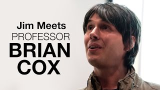 Jim meets Professor Brian Cox | University of Surrey