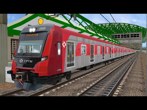 openBVE - Série 2500 Da CPTM Prestando Serviço Na Linha 12 Safira