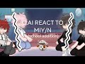 C Ai React To M Y N School Addition SET VIDEO TO 2x 1 2 AU IN DESCRIPTION ୧