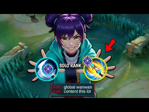 FINALLY!! FOUND GLOBAL WANWAN BEST BUILD FOR AUTO WIN IN SOLO QUE IMMORTAL RANK!! (must watch👀)