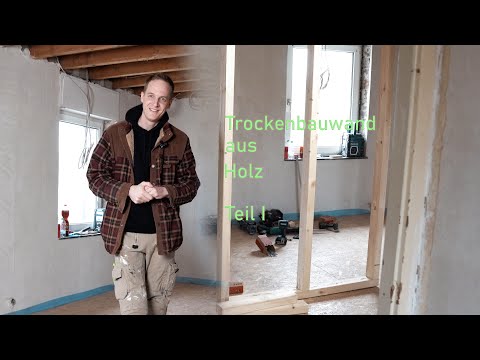 Holzständerwand selber bauen - Selbstgemacht aber wie?//DIY