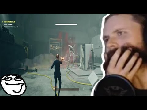 Forsen Reacts - Alan Wake warns about Scratch in Control